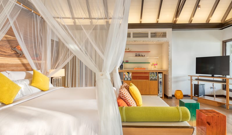 OZEN LIFE MAADHOO, Earth Villa with Pool Bedroom